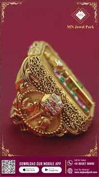 Big look. Light feel. Perfect balance ✨🔥 Customized Murugan ring #mnjewelpark