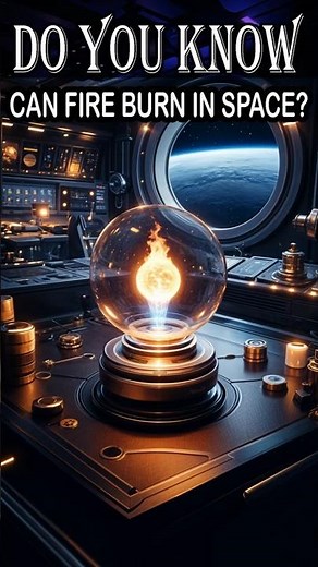 🌠 Fire Without Gravity? 🔥🔥 Discover How Flames Behave in Space!