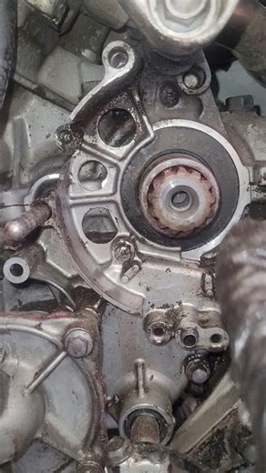 VFR 800 front sprocket Seal / gasket removal , Stupid Design !