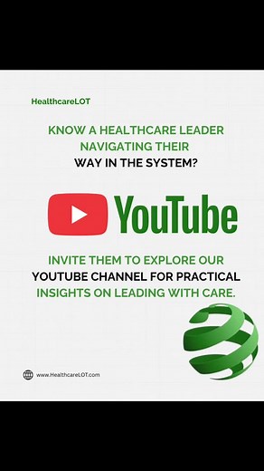 Healthcare leadership doesn’t come with a manual but we’ve got the videos to show you the way. Visit HealthcareLOT on YouTube for practical insights to help you lead with care and confidence. Subscribe today and stay inspired to grow as a healthcare leader. #HealthcareLeadership #LeadWithCare #reelsusa #reelsinstagram #explorepage #exploremore #exploreusa #exploreusa🇺🇸 #HealthcareLOT #usa🇺🇸 #texashealthcare #LeadershipDevelopment #reelstrending #doctorsofinstagram #healthcareworkers | Health