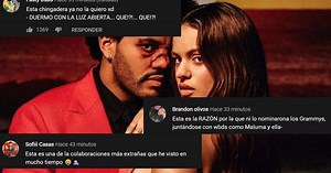 "Es horrible": Destrozan colaboración de Rosalía y The Weeknd en remix de "Blinding Lights"