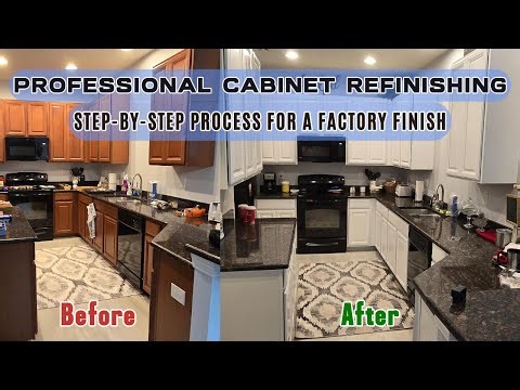 How To Refinish Cabinets Like a Pro - A Step-by-Step Guide