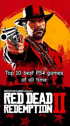 Top 10 Best PS4 Games of all time 🥶🔥 || #reddeadredemption2 #godofwar #thelastofus #marvelspiderman