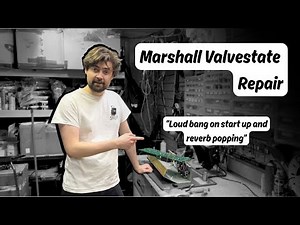 Marshall Valvestate Amplifier Repair Run Through