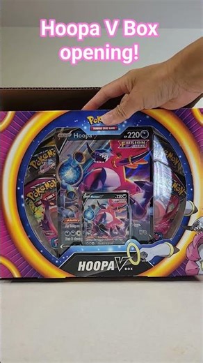 We love mail Delivery day! The Hoopa V box looks so nice!