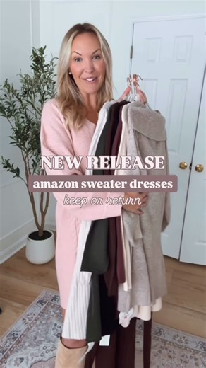 Carly | Your Daily Dress Up🎀 | Sweater dress season is here!! Comment ‘SWEATER’ below and I’ll send you a direct message with the details! #affordablefashion #dresses... | Instagram