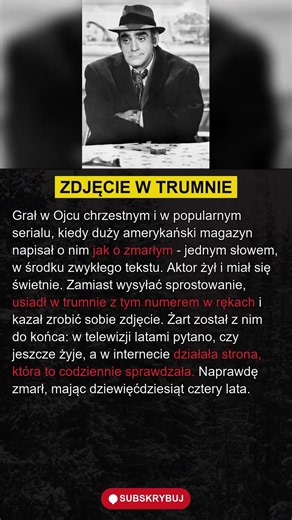 Abe Vigoda odpowiedział zdjęciem w trumnie!