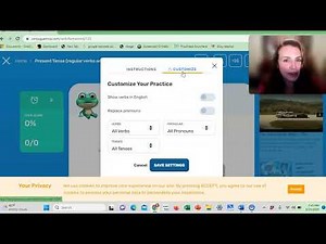 How to use conjuguemos.com