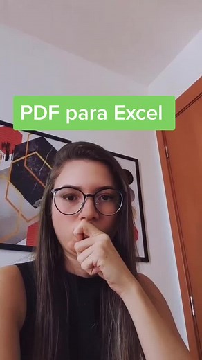 Importar dados de um PDF para #Excel #AgoraVocêSabe #AprendaNoTikTok #ExcelTips #Planilhas