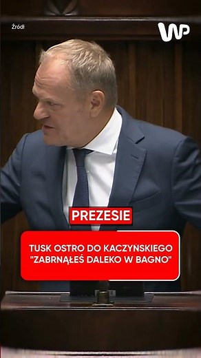 "They have you by the throat." Tusk's direct message to Kaczyński