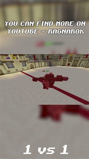 DINOSAUR BATTLE IN MINECRAFT! #minecraft #minecraftbattle #ragnarok #gaming #mobs #trex