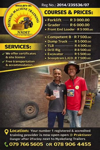 Mvuleni 31 Mining Machine Training Course