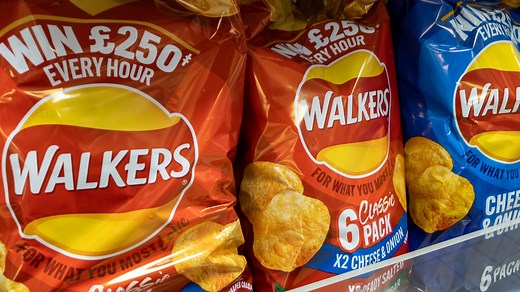 Walkers launch crisps advent calendar