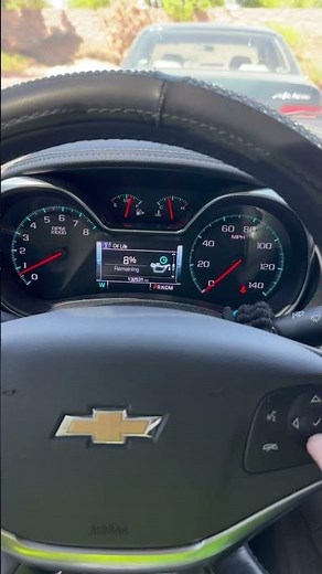 2018 Chevy Impala oil life reset #chevy #impala