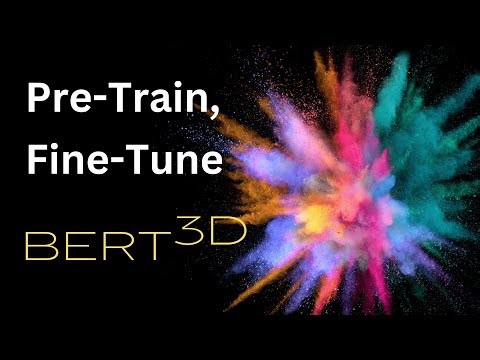 3D Visualization for BERT: How to Pre-Train with a New Layer & Fine-Tune with Downstream Task Layer