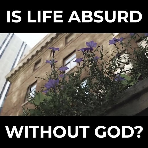 Watch Dr. William Lane Craig's explanation of the absurdity of life without God. | Reasonable Faith