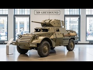 M8 Greyhound The Fastest American Armored Car of World War 2 Shocks Everyone
