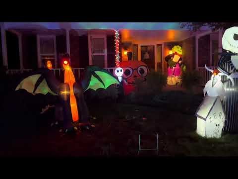 100% DONE Halloween Airblown Inflatable Display 2025 (Progress #4)