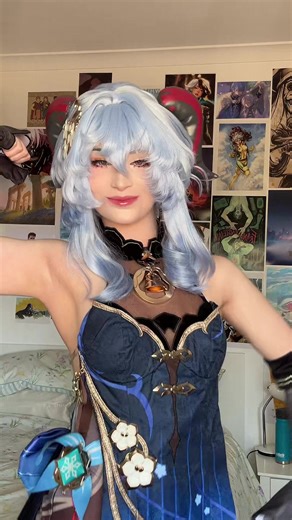 Not bicep dominant 💔 #cosplay #genshinimpact #genshinimpactcosplay #ganyu #ganyucosplay