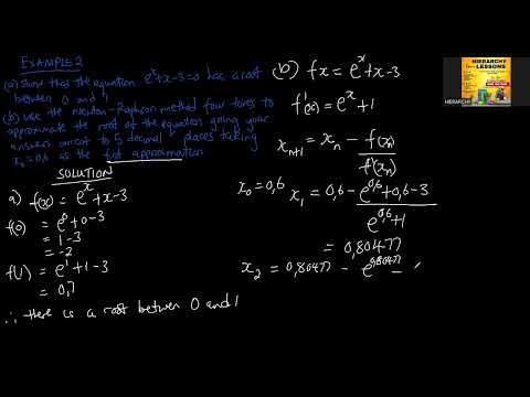NUMERICAL METHODS PART 2| NEWTON RAPHSON | A LEVEL PURE MATHEMATICS