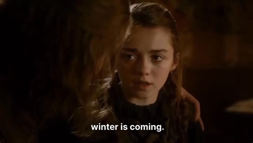 Winter is coming ' | Rhythmic Reflections.