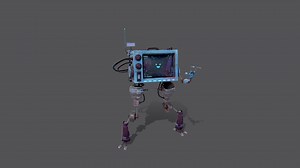 robot - 3D model by Eden Reyes (@froguetii)