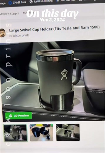 Still using it to this day. #3d #3dprinting #onthisday | 3d Printing