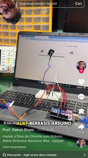 Cara Membuat Alat Arduino untuk Permainan Dino Loncat