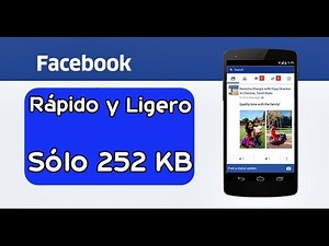 Facebook más rápido y ligero para Android !!!