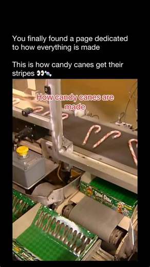 How Everything Is Made | Ever wondered how candy canes are actually made? 🍬 It starts as boiling sugar syrup that’s stretched and pulled until it turns bright... | Instagram