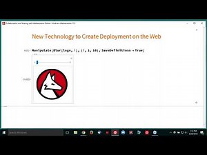Collaboration and Sharing in the Cloud with Mathematica Online