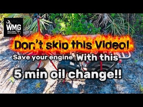 Super Easy 5 min Oil change For Your Predator 212!