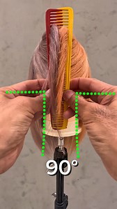 Used a comb to change the angle | Crown & Comb