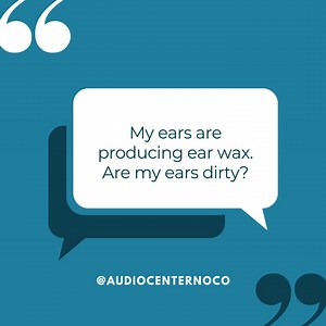 Ear wax is a completely natural and essential part of our ears. Normal ear wax production is a sign that your ears are doing a great job at cleaning themselves. This self-cleaning ability helps keep the ears moisturized and protected. #earwax #earwaxremoval #audiologist #audiology | Audiology Center of Northern Colorado