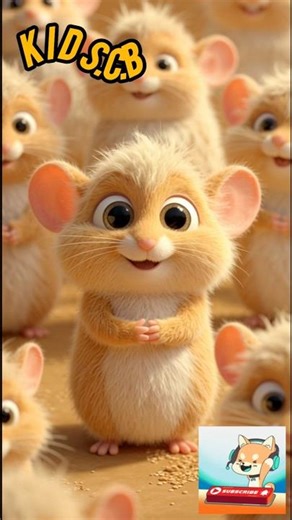 “The Clever Little Mouse” 🐭✨#cartoon #kidsvideo