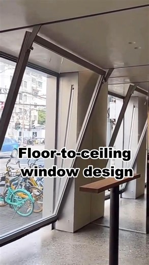 Aluminum alloy electric flip window sharing.#windows #casementwindows #slidingwindows #aluminiumwindows #glasswindows #aluminum #factory #tottme #chinawindoors | Chinawindoors