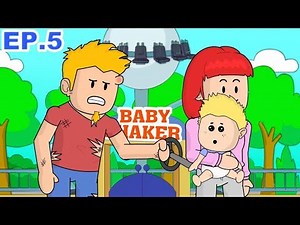 Baby Alan Cartoon "Bonkers Baby Island" Season 1 Episode 5