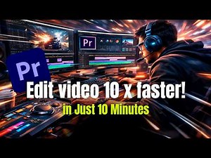 How YouTubers Edit So Fast (My Premiere Pro Workflow)