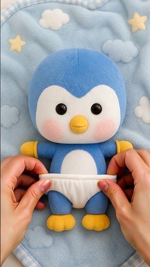 Bath Baby Pororo with Me! 🛁🐧💦 #BabyPororo #Shorts