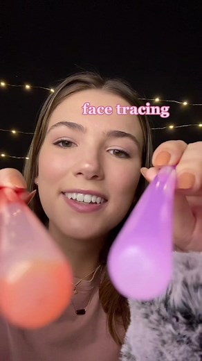 Glow Stick Face Tracing in Dark Room | ASMR Tingles