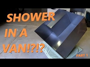 Compact Collapsible SHOWER In A Van - Part 1 of 2