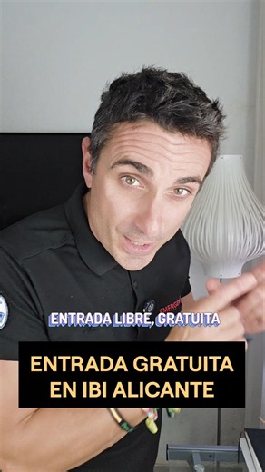 Entrada gratis en Ibi (Alicante).#supervivencia ##sabiasque #curiosidades