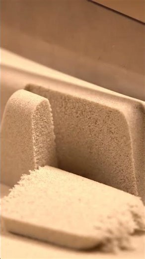 Ultra-Realistic Kinetic Sand ASMR — Clean Blade Cuts & Crisp Satisfying Slices