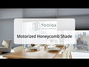 Yoolax Motorized Honeycomb Shade