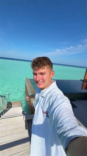 The Maldives is the most beautiful place in the world 🗺️ #maldives #veligandu