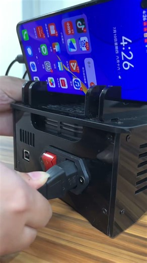 20 USB Ports Phone Farm Holder Charging HUB Setup Bot Farm Granja de bots #phonefarm #boxphonefarm