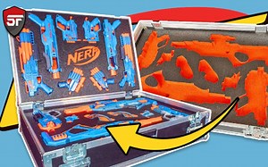 逼格不够箱子来凑 DIY高逼格NERF发射器箱子