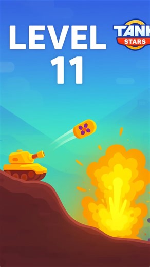 Level 11 of Tank Stars 🤯 | Must Watch | #tankstars #shorts