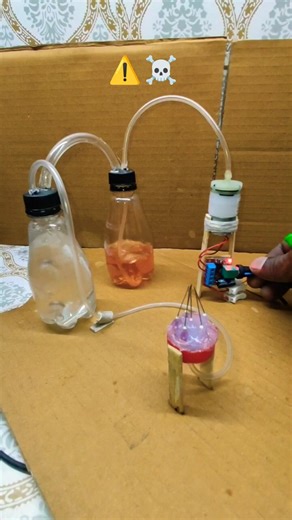 DIY Petrol Gas Generator Model | Science Experiment at Home #shorts #viral #diy #tech #experiment