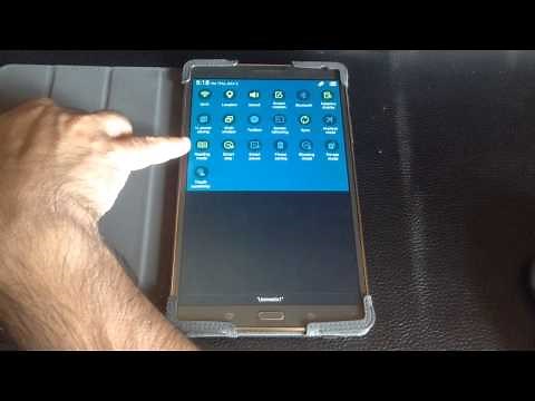 Samsung Galaxy Tab S 8.4 & 10.5 Tip: How to edit and use Toggles